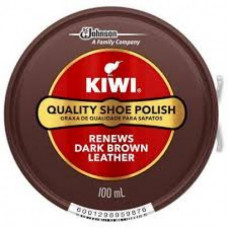 KIWI 12X100ML DARK BROWN SHRINK