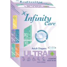 INFINITY CARE ADULT DIAPERS 10SX8 XL