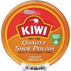 KIWI 12X100ML L/BROWN SHRINK