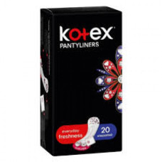 KOTEX LINERS 16x20s REG