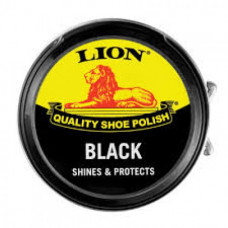 LION SHOE POLISH 6X100ML BLACK